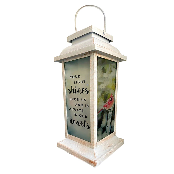 Caring Cardinals Solar Lantern