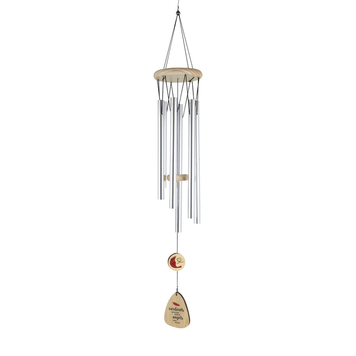 Caring Cardinals Wind Chimes