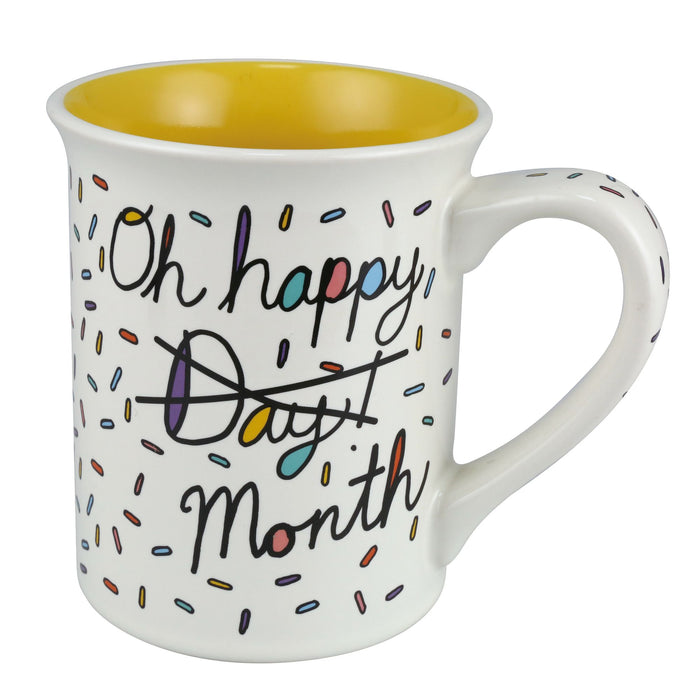 Happy Birthday Month Mug 16 oz