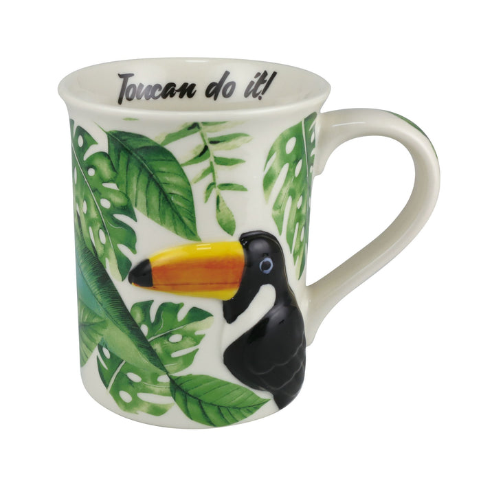 Sculpted Toucan Mug 16 oz