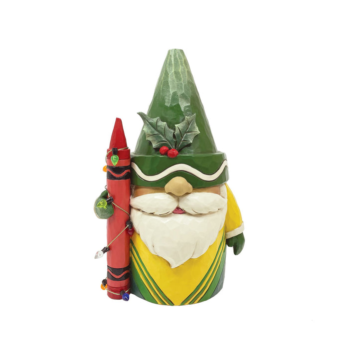 Gnome Holding Crayon