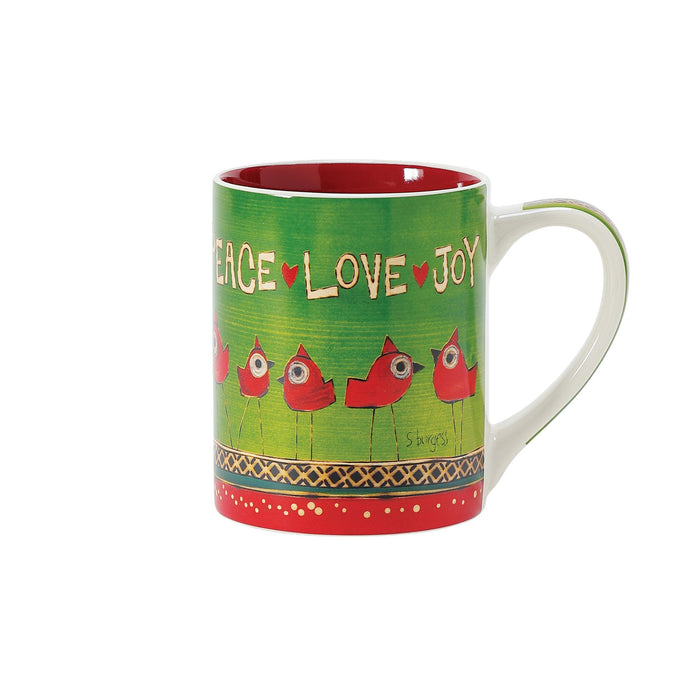 Red Birds Mug