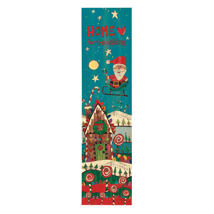 Santa in Sleigh Porch Sign