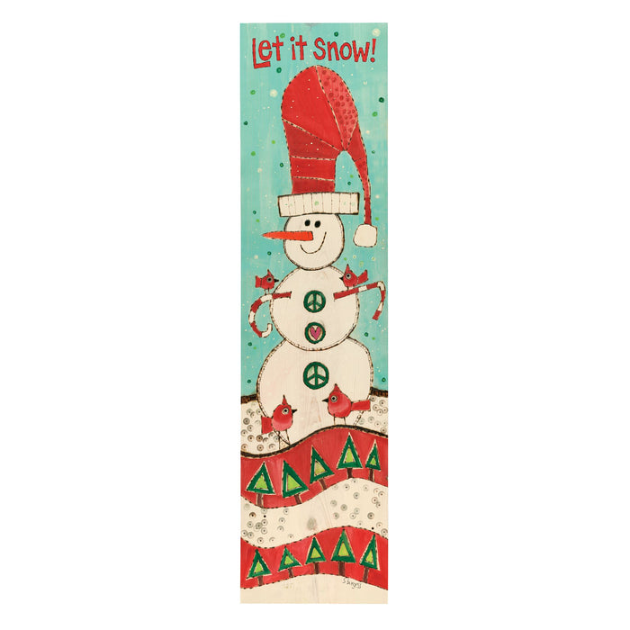 Snowman Porch Sign