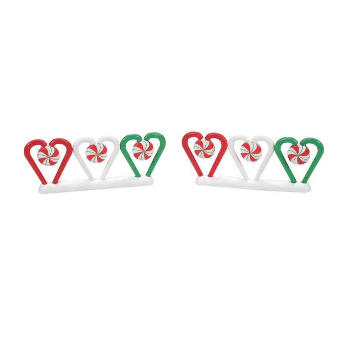 Candy Cane Fence Set of 2