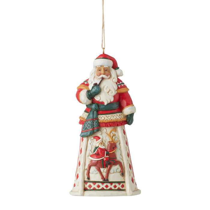 Lapland Santa Hanging Ornament