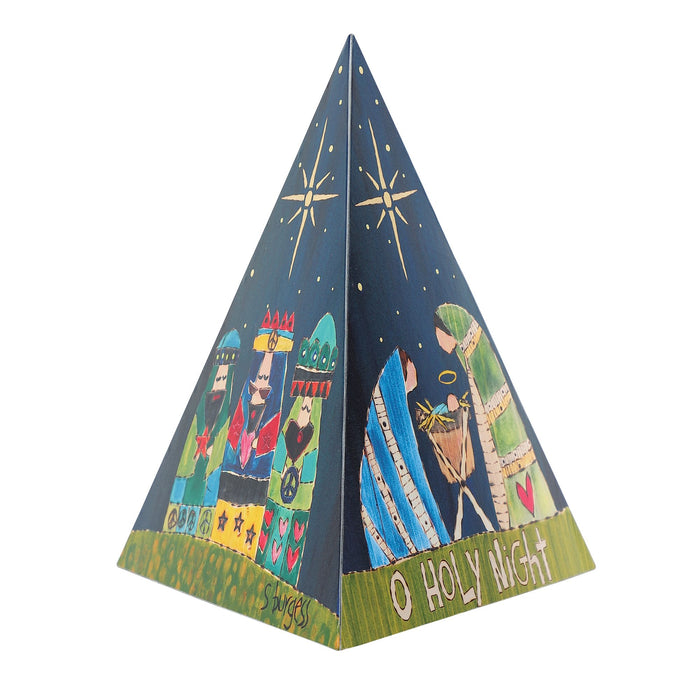 Nativity Triangle Table decor