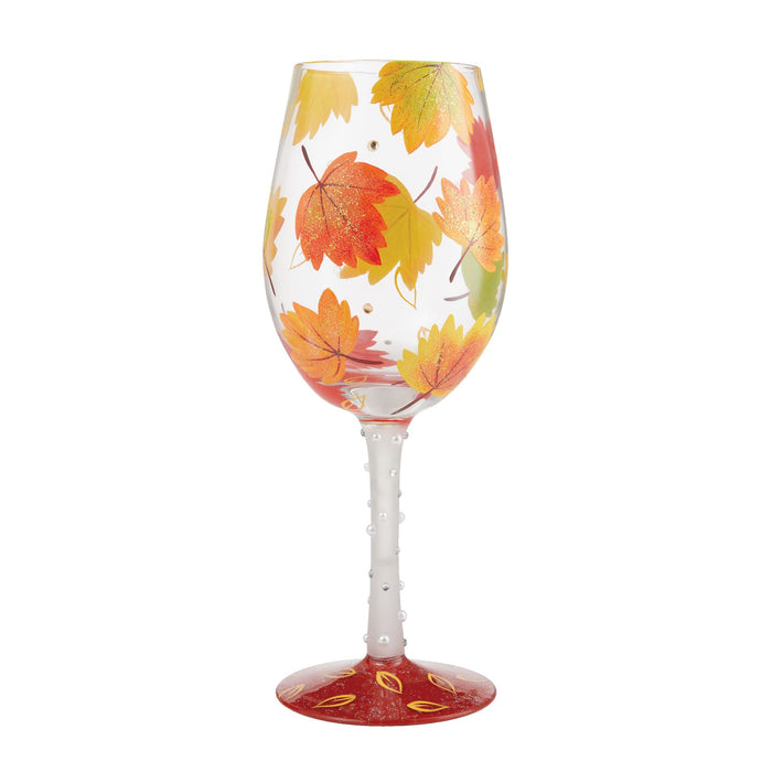 Autumn Bliss Wine Glass