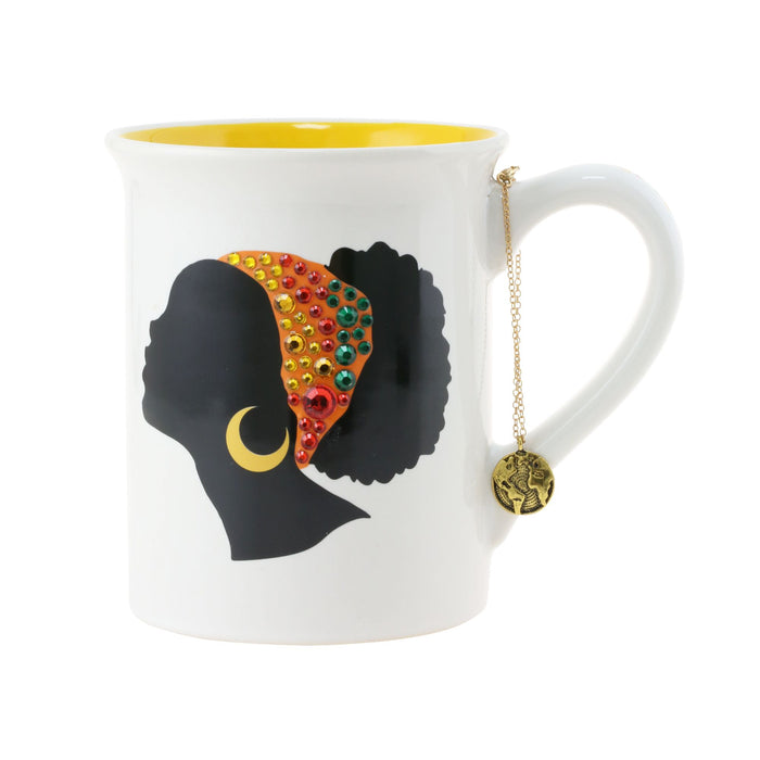 Culture Sun Rhinestone Mug