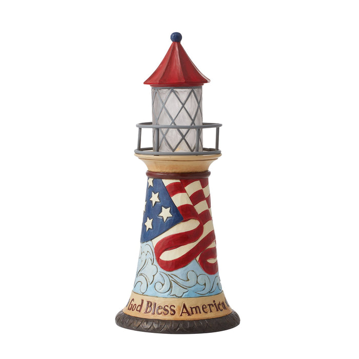 Patriotic LED Lighthouse