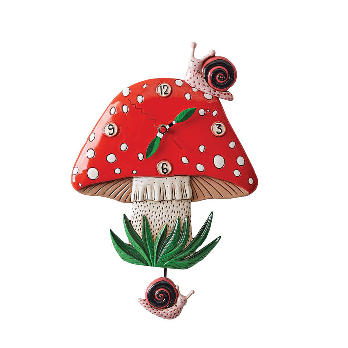 Fun-Guy Mushroom Wall Clock