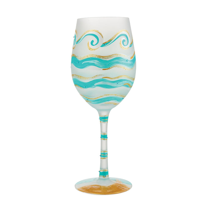 Eternal Tides Wine Glass