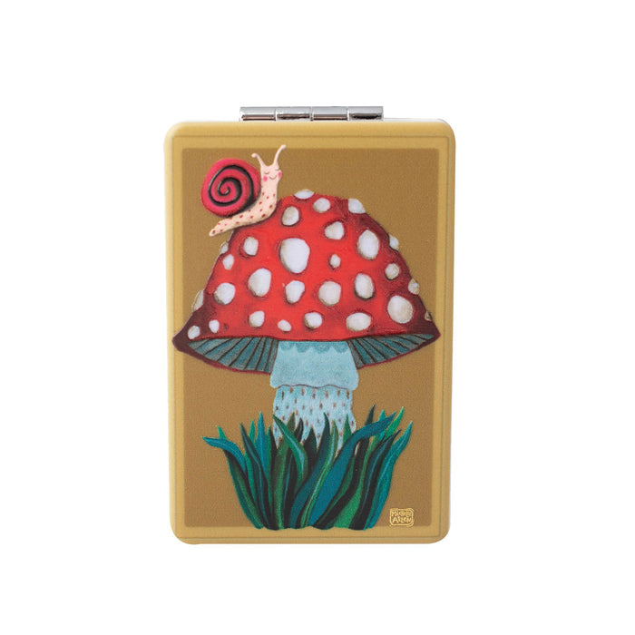 Mushroom Compact Mirror