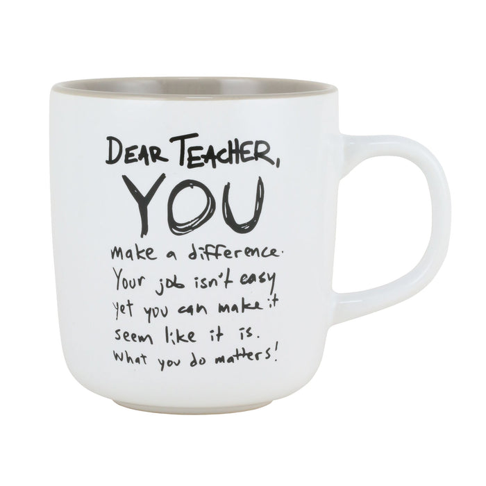 SIMPLY MUD DEAR TEACHER MUG