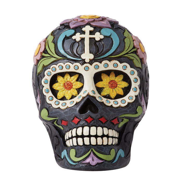 Day of the Dead Black Skull