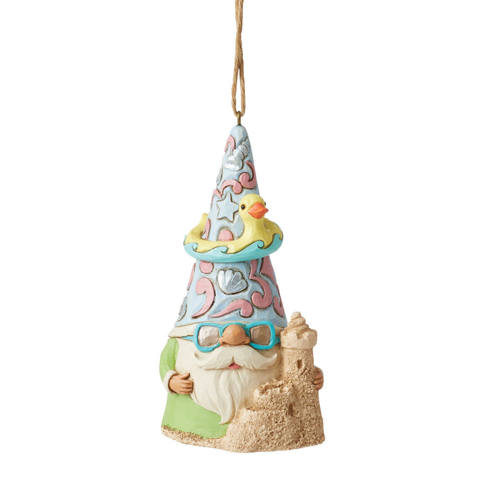 Coastal Gnome Sandcastle Orn