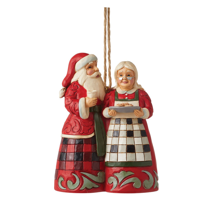 HG Santa & Mrs. Claus Ornament