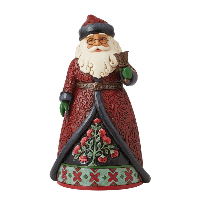 Holiday Manor Santa with Bell