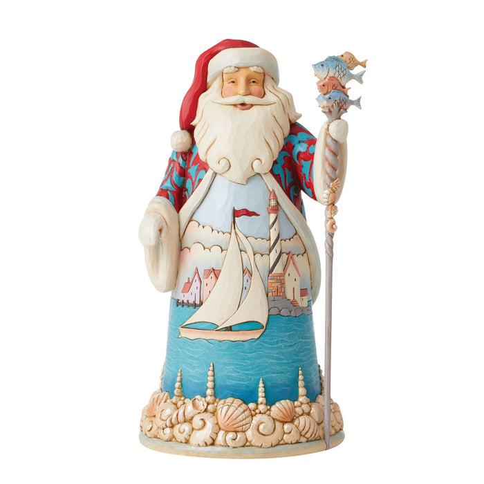 Coastal Santa Figurine