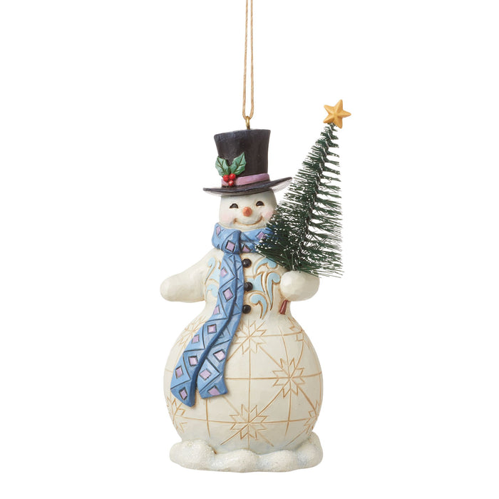 Snowman with Sisal Tree Orn