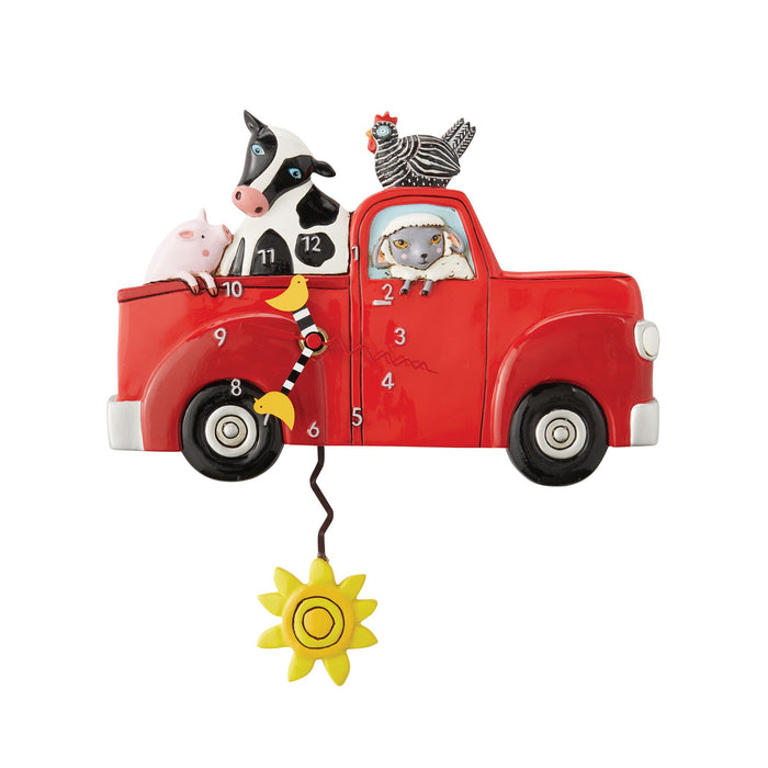 Farm Truck Wall Clock