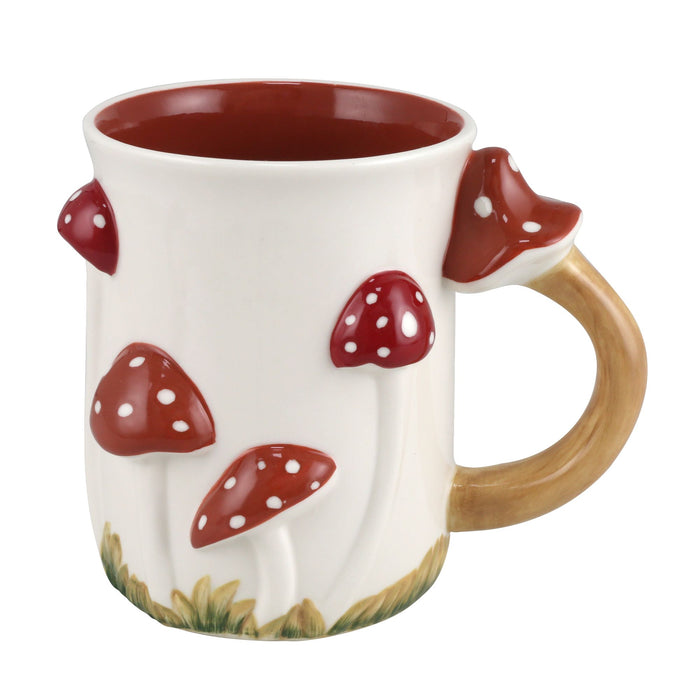 Sculpted Mushrooms Mug