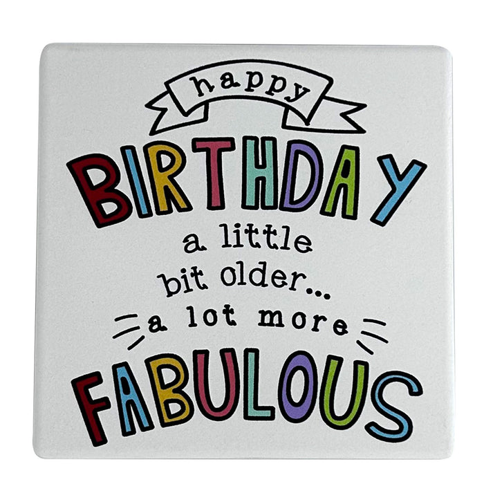 Fabulous Birthday Coaster