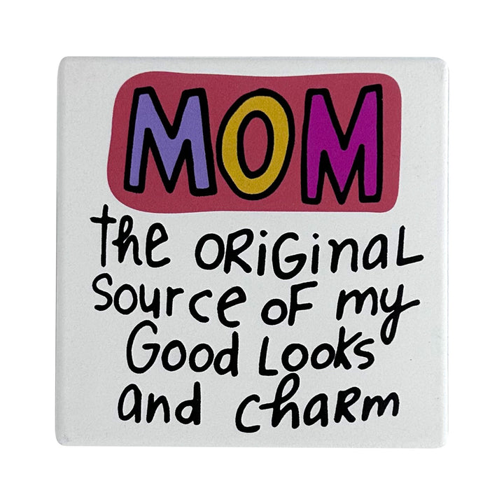 Mom Original Charm Coaster