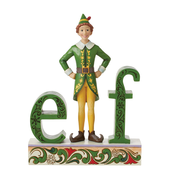 Buddy Elf Standing Elf Word