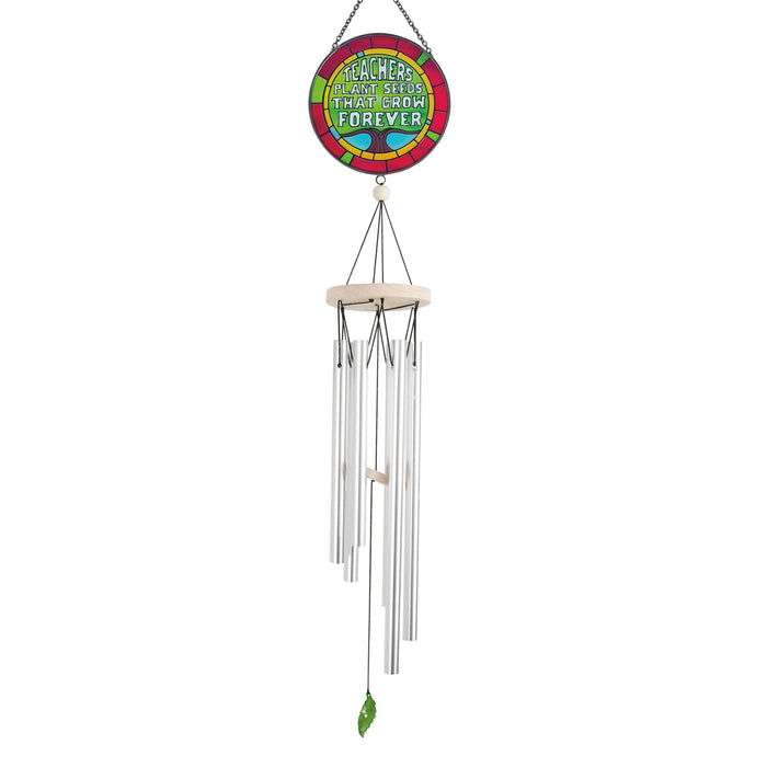 Teacher Plants Seeds Windchime