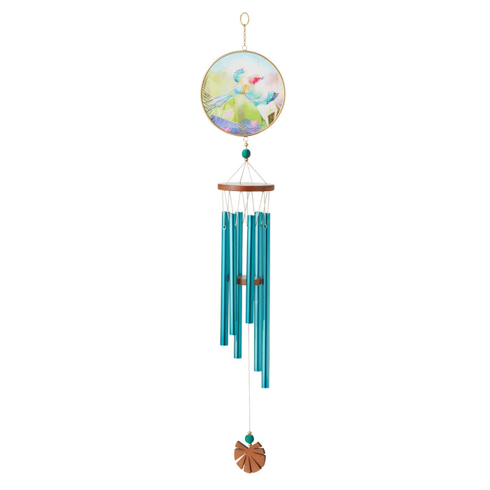 Blue In Flight Windchime