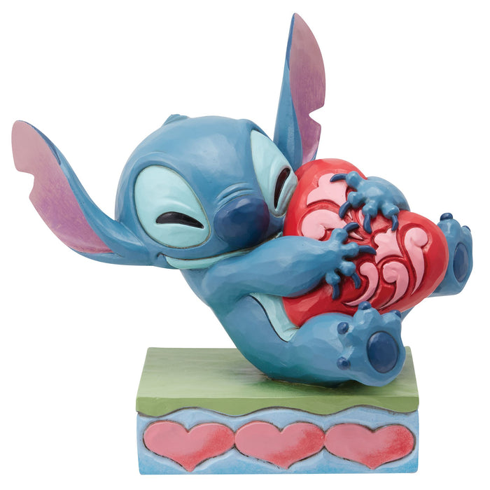 Stitch Hugging Heart