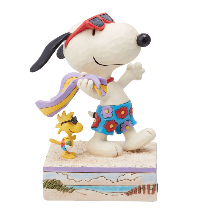 Snoopy & Woodstock at Beach