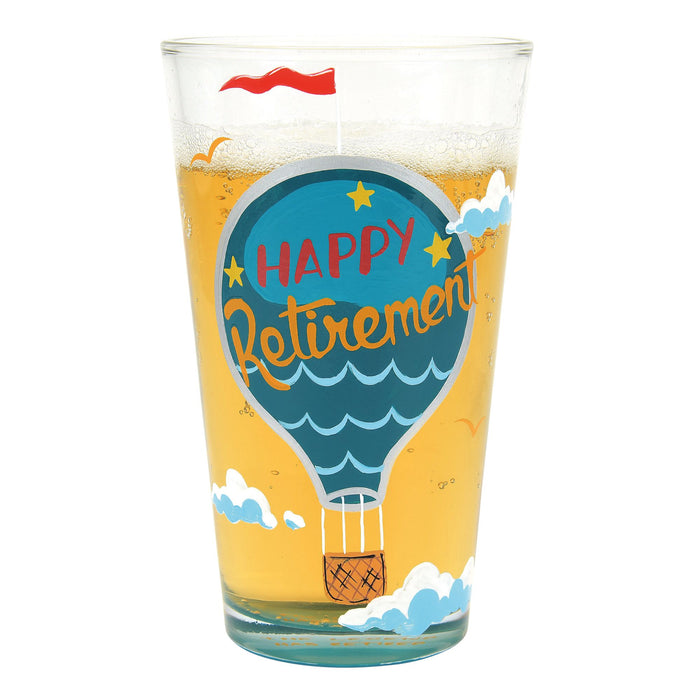 Happy Retirement Pint Glass