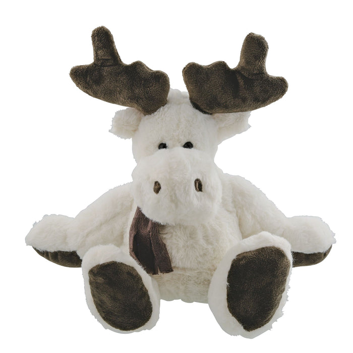 Sitting Moose with Scarf