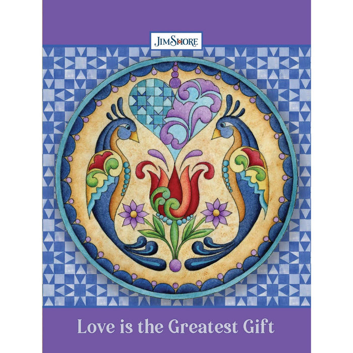 JS Love is Gift  Lined Journal