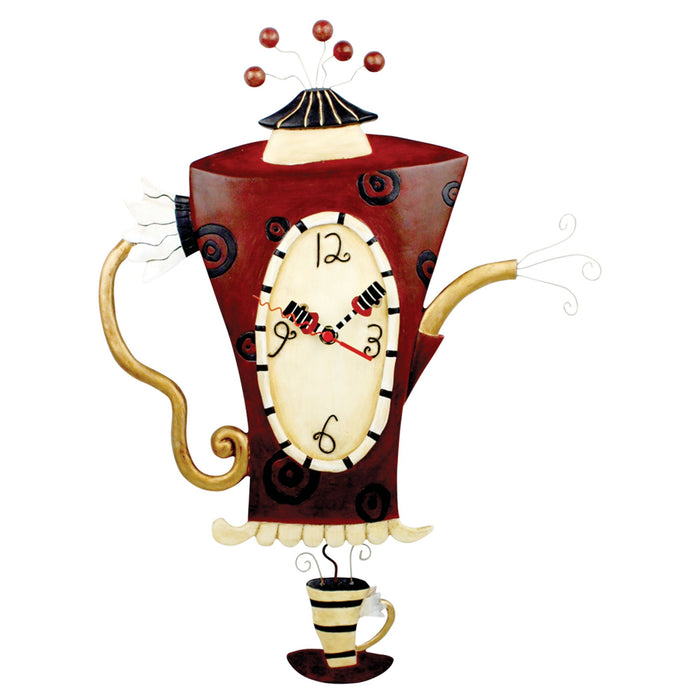 Steamin' Tea Clock