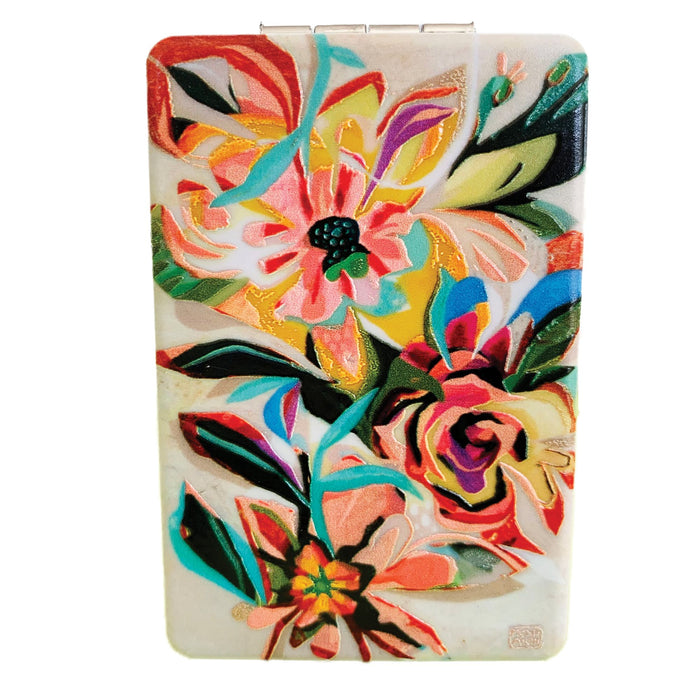 Floral Pop Compact Mirror