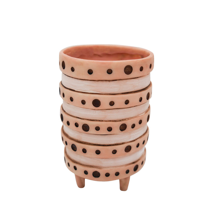 Pink Vera Dot Planter