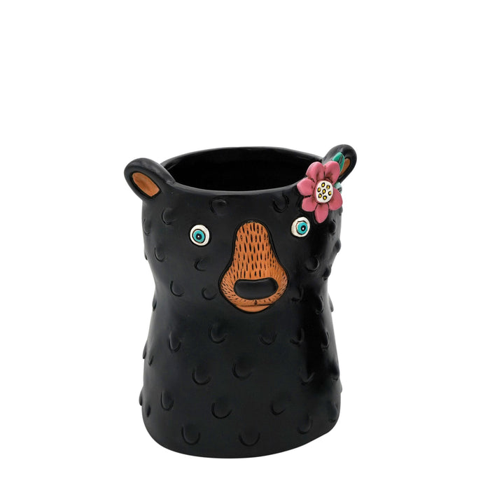 Baby Black Bear Planter