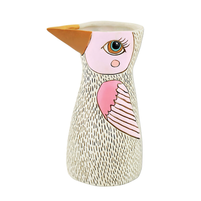 Bird (White) Vase