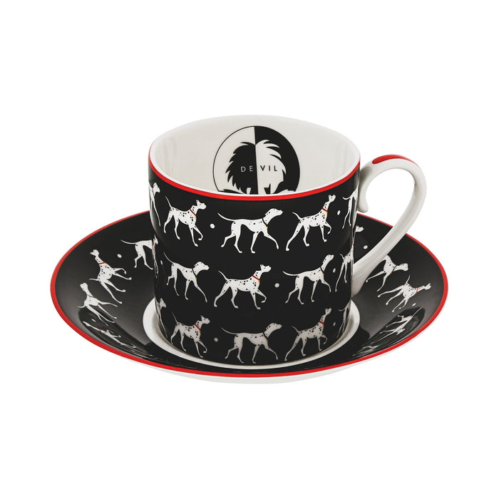 CRUELLA CUP AND SAUCER