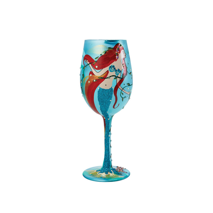 WINE GLASS MERMAID