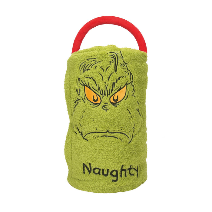 Naughty Nice Grinch SnowThrow