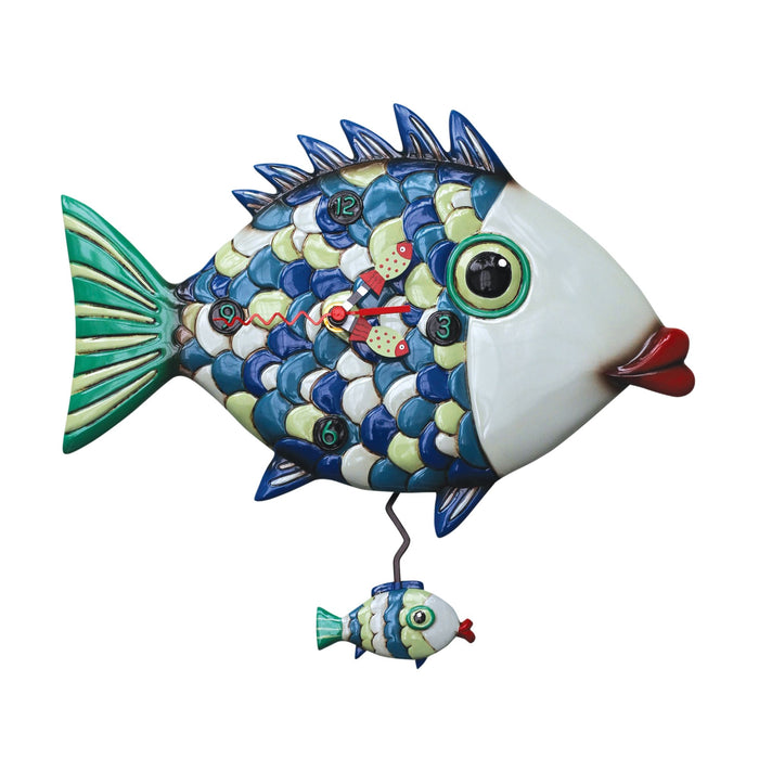 Fishy Lips Clock